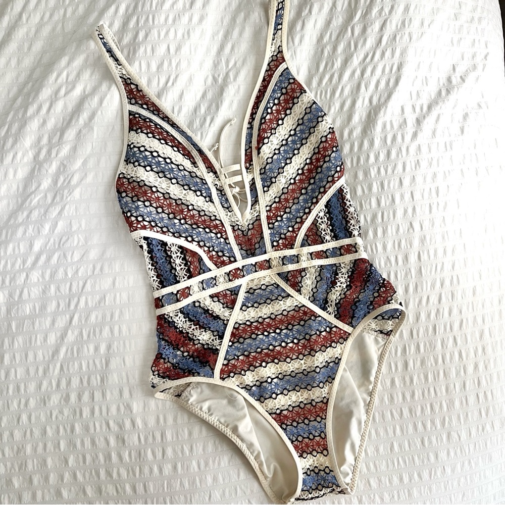 BECCA Driftwood Crotchet Bikini - S